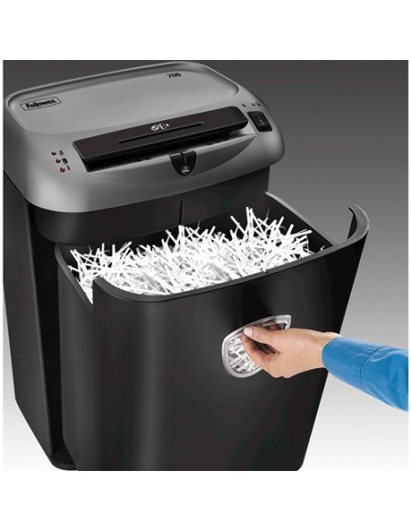 Fellowes 70S triturador de papel Corte en tiras 23 cm Negro