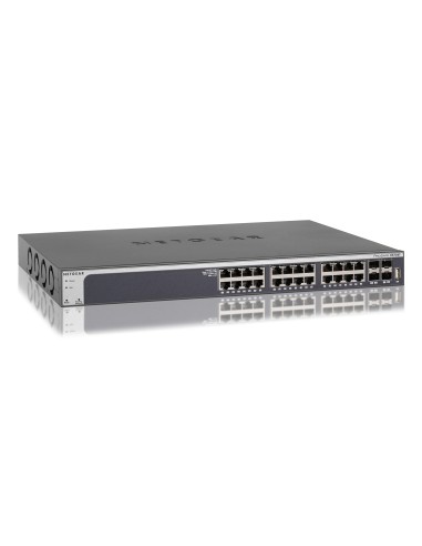 Netgear XS728T Gestionado L2+ L3 10G Ethernet (100 1000 10000) Negro
