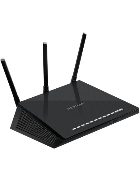 Netgear R6400 router inalámbrico Gigabit Ethernet Doble banda (2,4 GHz   5 GHz) Negro