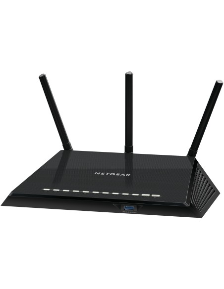 Netgear R6400 router inalámbrico Gigabit Ethernet Doble banda (2,4 GHz   5 GHz) Negro