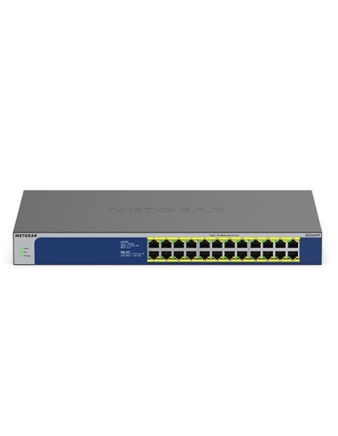 Netgear GS524PP No administrado Gigabit Ethernet (10 100 1000) Energía sobre Ethernet (PoE) Gris