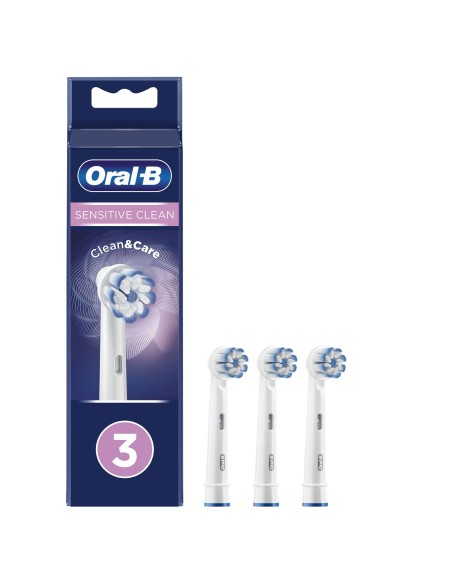 Oral-B Sensitive Clean 80338478 cepillo de cabello 3 pieza(s) Blanco