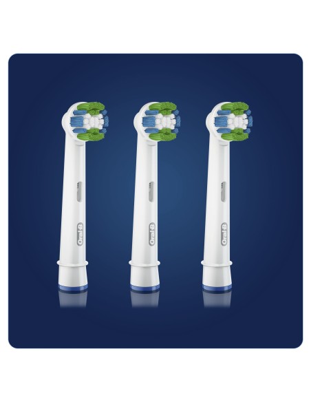 Oral-B 80338442 cepillo de cabello 3 pieza(s) Azul, Verde, Blanco