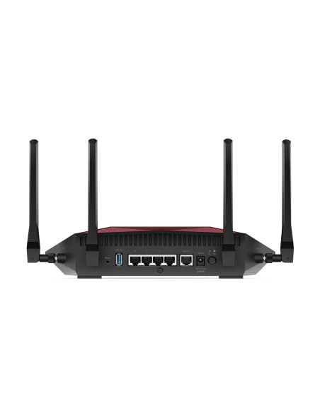 NETGEAR Nighthawk XR1000 WiFi 6 Gaming Router router inalámbrico Gigabit Ethernet Doble banda (2,4 GHz   5 GHz) Negro