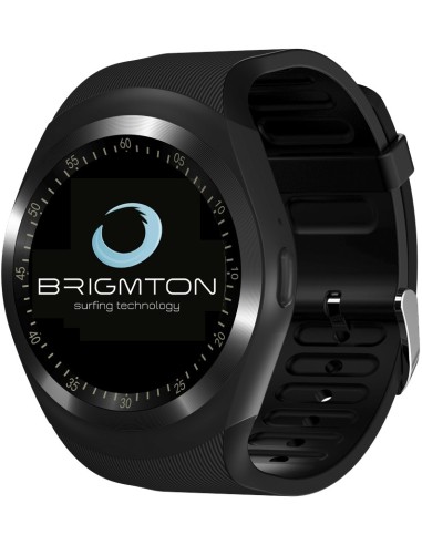 Brigmton BWATCH-BT7 reloj inteligente Negro IPS 3,3 cm (1.3") Móvil