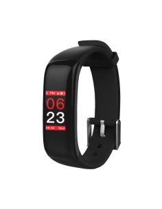 Brigmton BSPORT-15 Pulsera de actividad Negro IP67 OLED 2,44 cm (0.96")