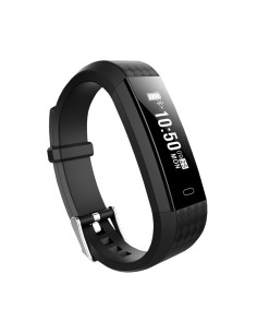 Brigmton BSPORT-B1-N rastreador de actividad Wristband activity tracker Negro IP67 OLED 2,21 cm (0.87") Inalámbrico