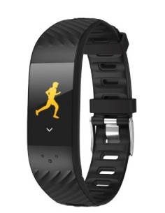 Brigmton BSPORT-16 Pulsera de actividad Negro IP67 OLED 2,44 cm (0.96")