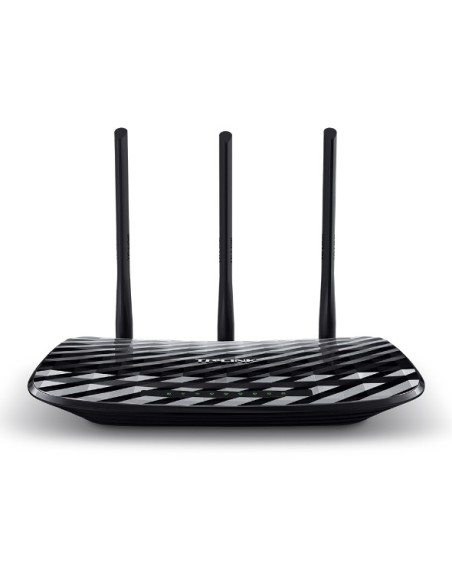 TP-LINK Archer C2 V3 router inalámbrico Doble banda (2,4 GHz   5 GHz) Gigabit Ethernet Negro