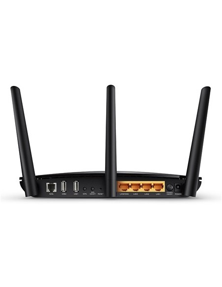 TP-LINK Archer D7 router inalámbrico Doble banda (2,4 GHz   5 GHz) Gigabit Ethernet Negro