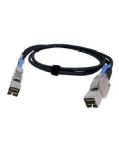 QNAP CAB-SAS05M-8644 cable Serial Attached SCSI (SAS) 0,5 m Negro