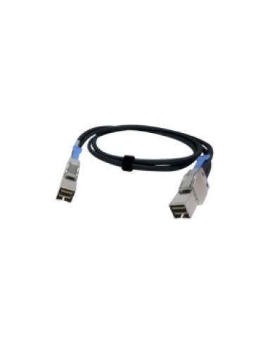 QNAP CAB-SAS05M-8644 cable Serial Attached SCSI (SAS) 0,5 m Negro