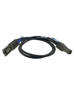 QNAP CAB-SAS30M-8644-8088 cable Serial Attached SCSI (SAS) 1 m Negro, Metálico