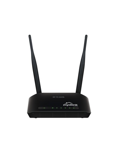 D-Link DIR-605L router inalámbrico Banda única (2,4 GHz) Ethernet rápido Negro