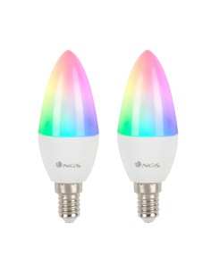 NGS GLEAM 514C DUO Bombilla inteligente 5 W Blanco Wi-Fi