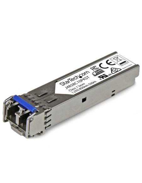 StarTech.com Módulo Transceptor SFP Compatible con HP J4858C - 1000BASE-SX - Paquete de 10