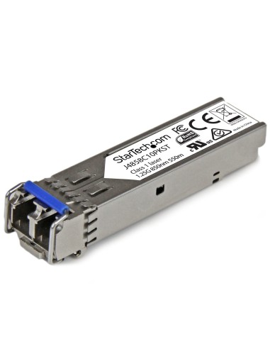 StarTech.com Módulo Transceptor SFP Compatible con HP J4859C - 1000BASE-LX - Paquete de 10