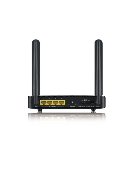 Zyxel LTE3301-M209 router inalámbrico Ethernet rápido Banda única (2,4 GHz) 3G 4G Negro