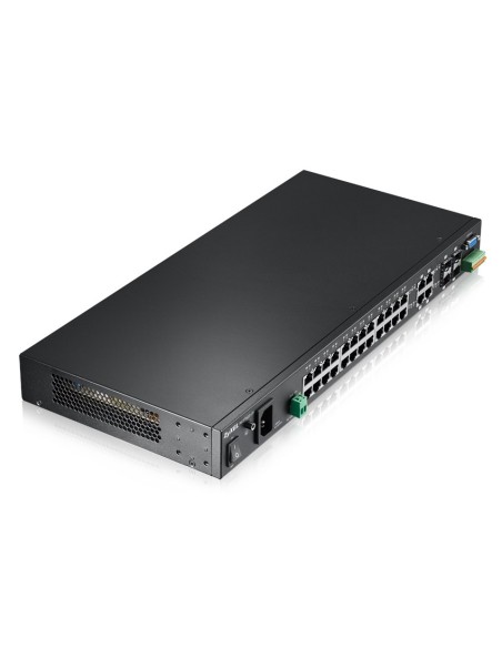 ZyXEL MGS3520-28 Gestionado L2 Gigabit Ethernet (10 100 1000) Negro