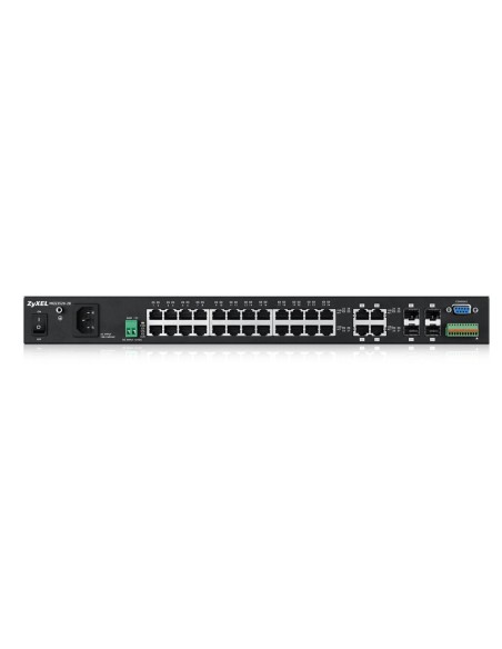 ZyXEL MGS3520-28 Gestionado L2 Gigabit Ethernet (10 100 1000) Negro