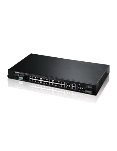 Zyxel MGS-3712 L2 Gigabit Ethernet (10 100 1000) Negro 1U