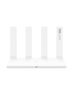 Huawei WiFi AX3 (Quad-core) router inalámbrico Gigabit Ethernet Doble banda (2,4 GHz   5 GHz) Blanco