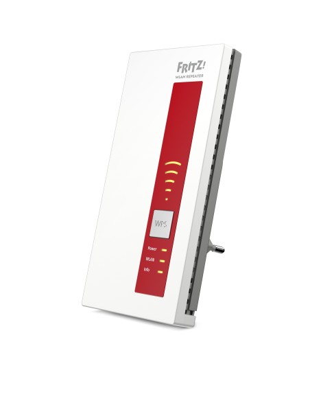 AVM FRITZ!WLAN Repeater 1160 866 Mbit s Rojo, Blanco