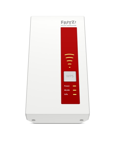 AVM FRITZ!WLAN Repeater 1160 866 Mbit s Rojo, Blanco