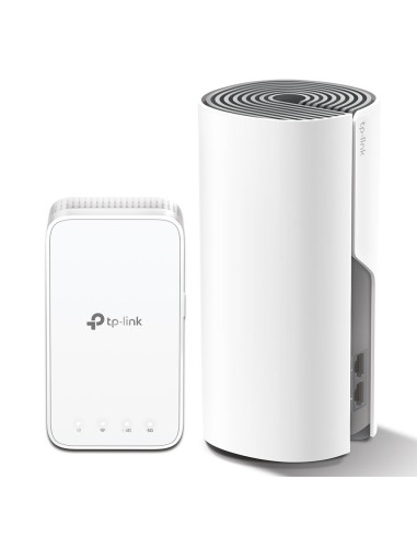 TP-LINK Deco E3(2-pack) Doble banda (2,4 GHz   5 GHz) Wi-Fi 5 (802.11ac) Blanco Interno