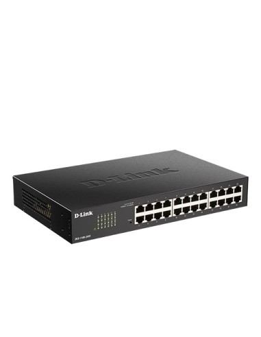 D-Link DGS-1100-24V2 switch Gestionado Gigabit Ethernet (10 100 1000) 1U Negro