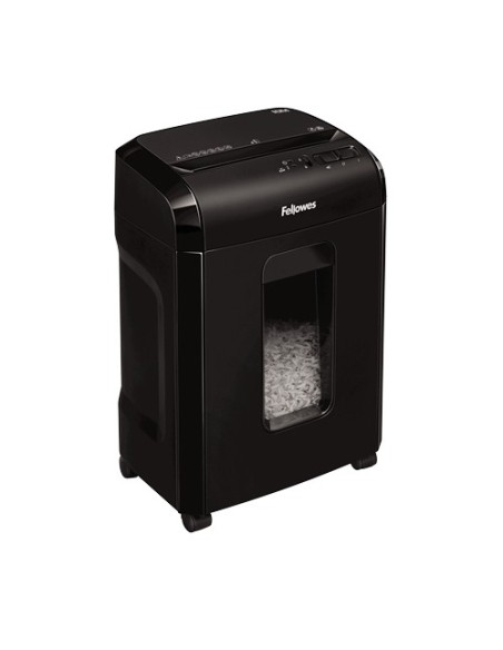 Fellowes Powershred 10M triturador de papel Microcorte Negro