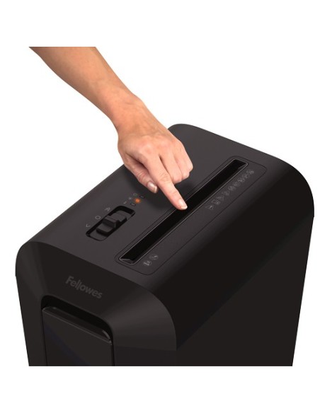Fellowes LX65 triturador de papel Corte cruzado 4 cm Negro