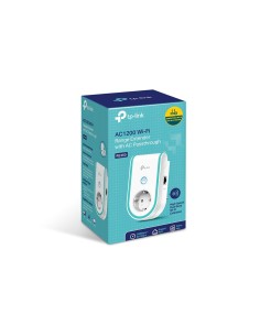 TP-LINK RE360 repetidor y transceptor 867 Mbit s Network repeater Blanco