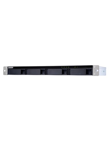 QNAP TL-R400S caja para disco duro externo Carcasa de disco duro SSD Negro, Gris 2.5 3.5"