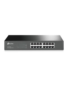 TP-LINK TL-SG1016S switch No administrado Gigabit Ethernet (10 100 1000) Negro