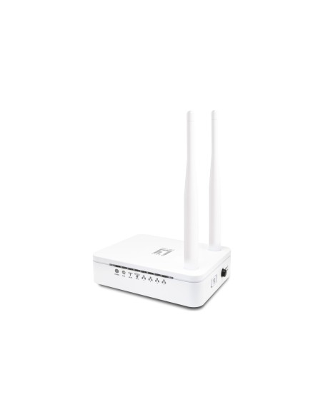 LevelOne N300 router inalámbrico Banda única (2,4 GHz) Ethernet rápido Blanco