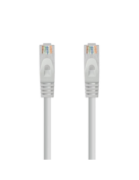 Nanocable Cable Red Latiguillo RJ45 LSZH CAT.6A UTP AWG24, Gris, 30 cm