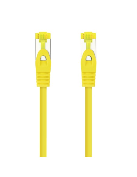 Nanocable Cable Red Latiguillo RJ45 LSZH CAT.6A SFTP AWG26, Amarillo, 25 cm