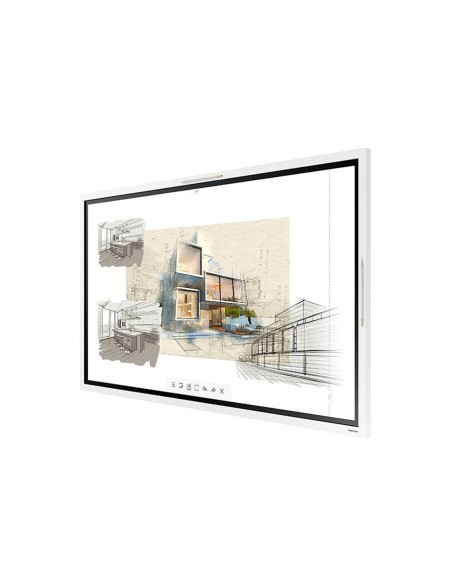 Samsung WM55R Pantalla plana para señalización digital 139,7 cm (55") LED 4K Ultra HD Blanco Pantalla táctil