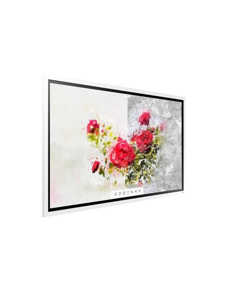 Samsung WM55R Pantalla plana para señalización digital 139,7 cm (55") LED 4K Ultra HD Blanco Pantalla táctil