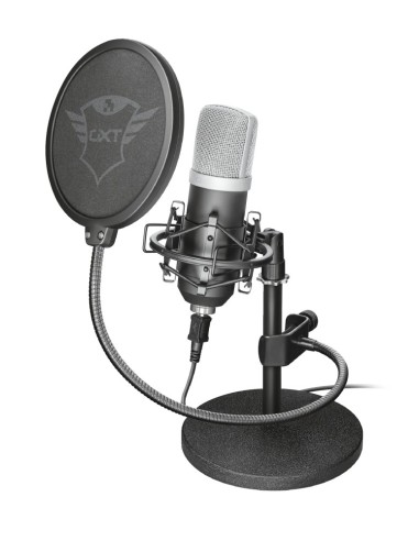 Trust 21753 micrófono Negro Micrófono de estudio