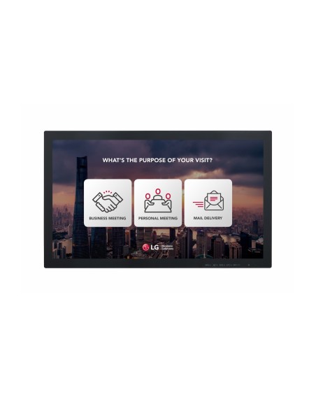 LG 23SE3TE pantalla de señalización Pantalla plana para señalización digital 58,4 cm (23") LED Full HD Negro Pantalla táctil