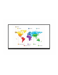 LG 65TR3BF-B.AEUQ pizarra y accesorios interactivos 165,1 cm (65") 3840 x 2160 Pixeles Pantalla táctil Negro