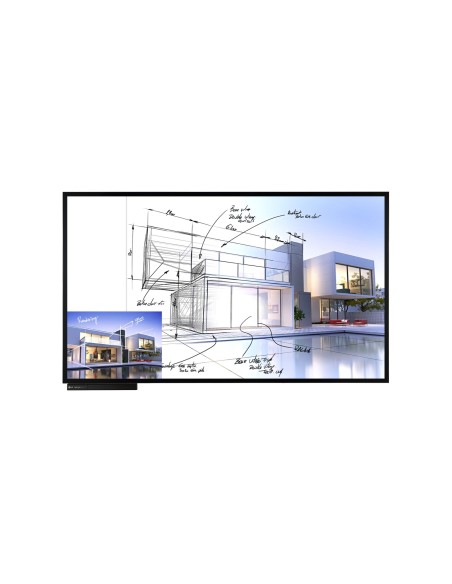 LG 86TN3F pizarra y accesorios interactivos 2,17 m (85.6") 3840 x 2160 Pixeles Pantalla táctil Negro