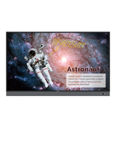 Benq RM7502K 190,5 cm (75") LED 4K Ultra HD Negro Pantalla táctil