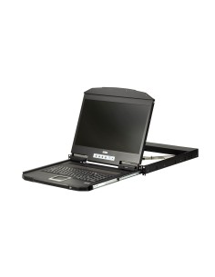 Aten CL3700NW consola de rack 47 cm (18.5") 1920 x 1080 Pixeles Metal, De plástico Negro 1U