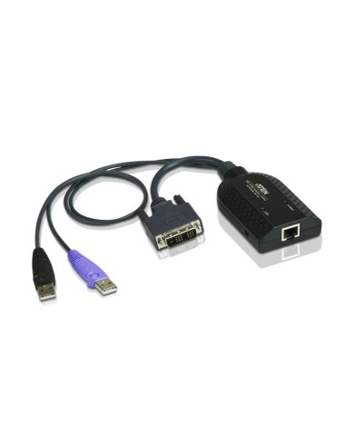 Aten KA7166-AX cable para video, teclado y ratón (kvm) Negro