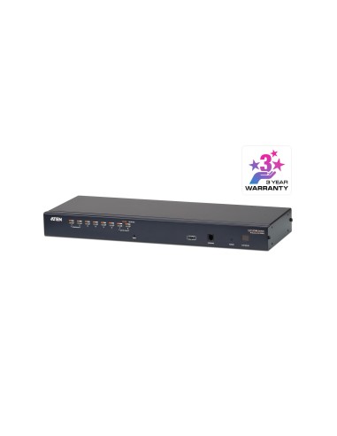 Aten KH1508A interruptor KVM Montaje en rack Negro