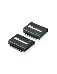 Aten VE802 Transmisor y receptor de señales AV Negro