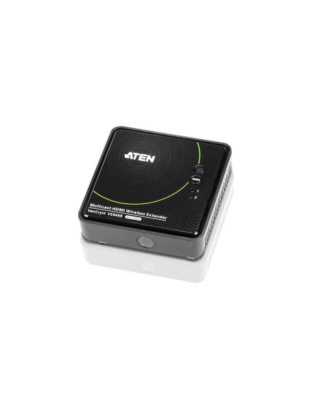 Aten VE849R extensor audio video Receptor AV Negro